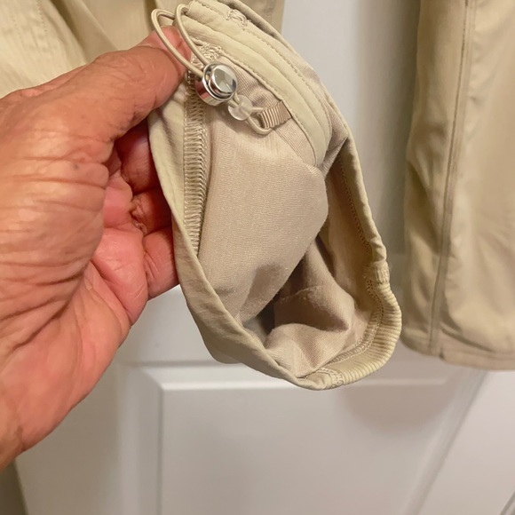 Lululemon gorgeous khaki color, soft pants can be wear any place you want. - Picture 5 of 16